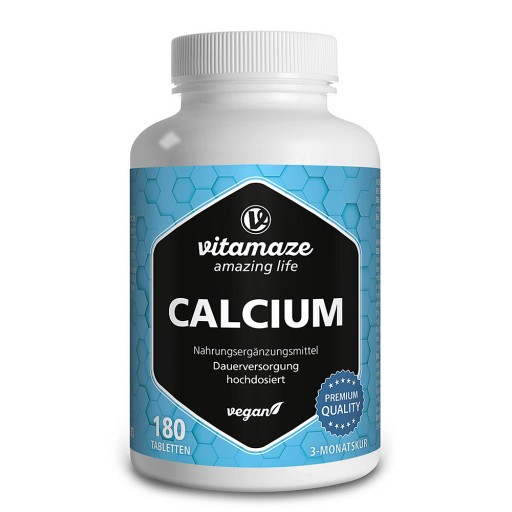 CALCIUM 400 mg vegan Tabletten 180 St