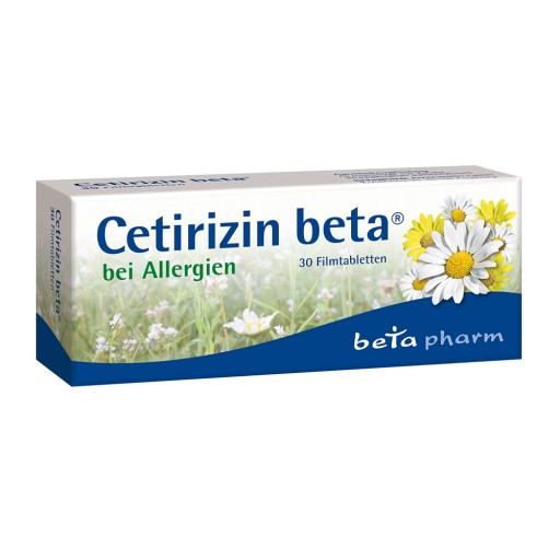 CETIRIZIN beta Filmtabletten 30 St