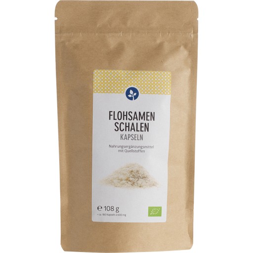 FLOHSAMENSCHALEN 500 mg Bio Kapseln 180 St