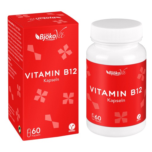 VITAMIN B12 VEGAN Kapseln 1000 μg Methylcobalamin 60 St