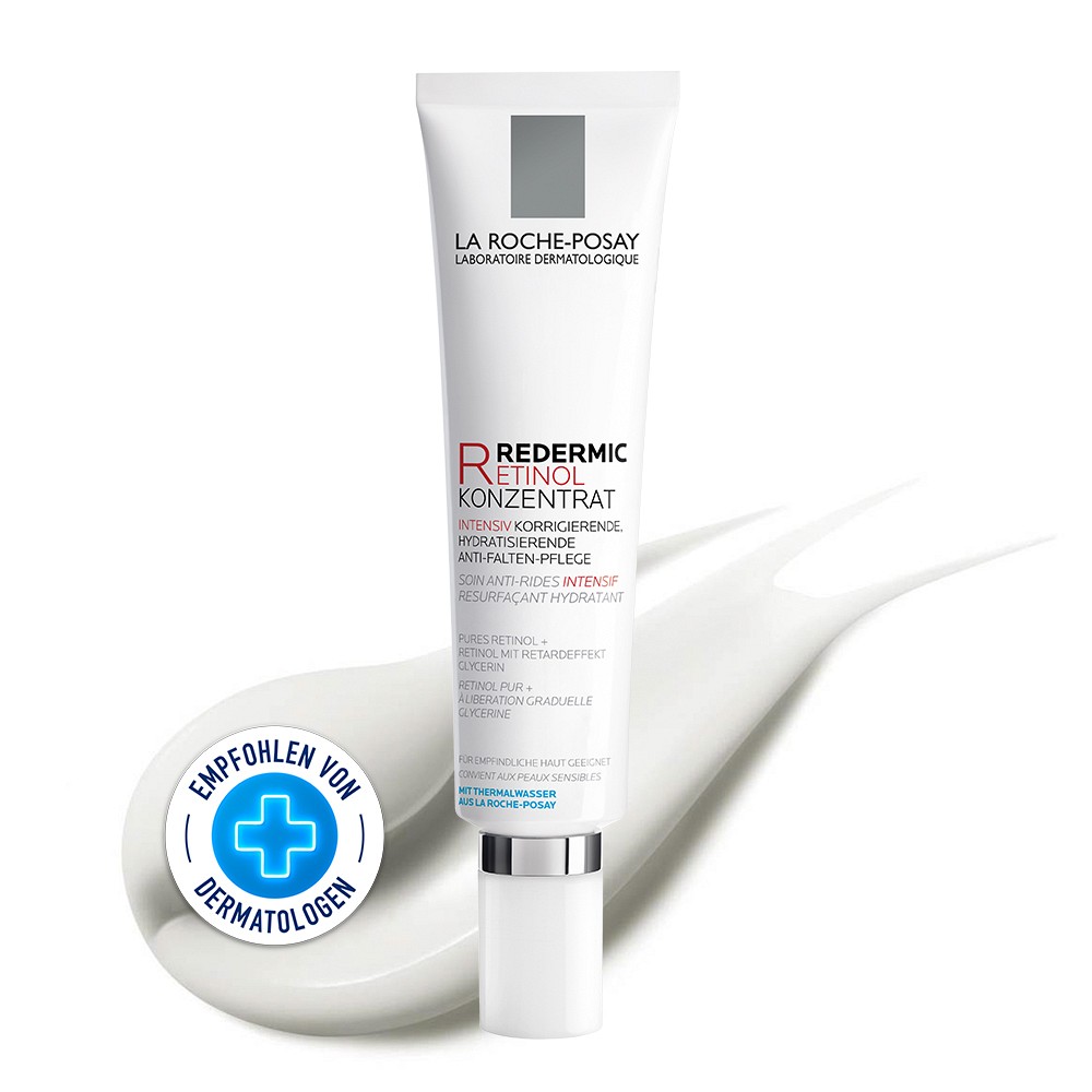 La Roche Posay Redermic Retinol Konzentrat Intensiv Anti Aging Gesichtscreme mit Retinol 30 ml