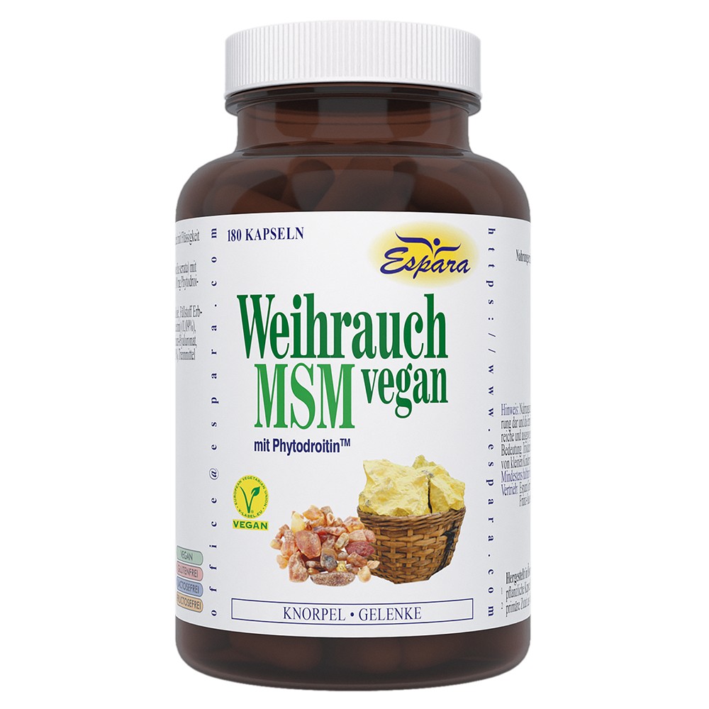 WEIHRAUCH MSM vegan Kapseln 60 St
