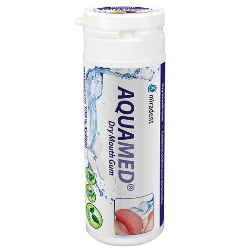 MIRADENT Aquamed Mundtrockenheit Kaugummi 30 g