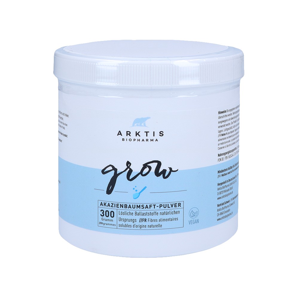 ARKTIS Grow Akazienfaser-Pulver 300 g