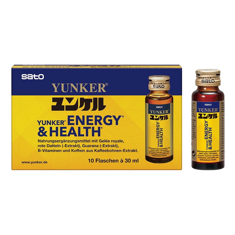 YUNKER Energy & Health Tonikum 10X30 ml