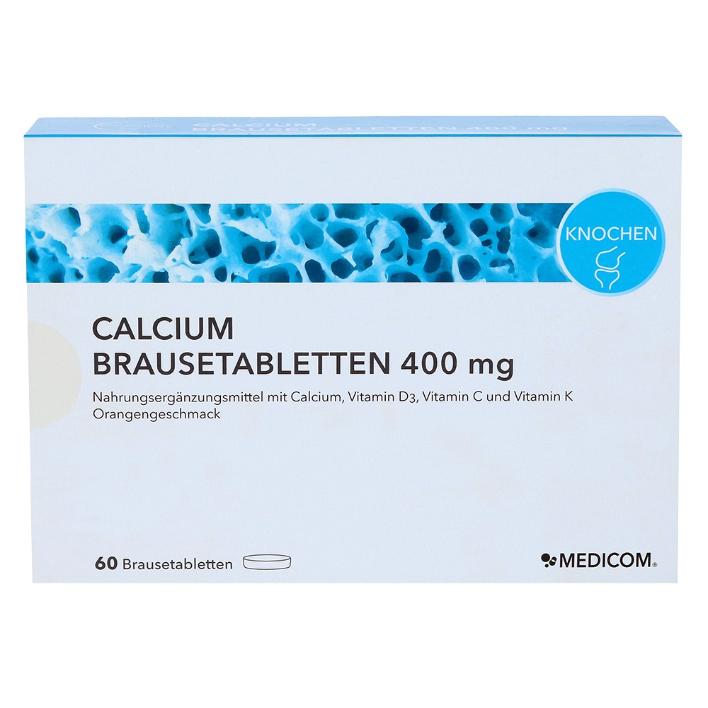 CALCIUM BRAUSETABLETTEN 400 mg 60 St
