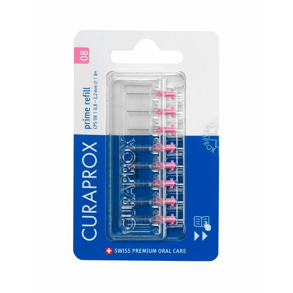 CURAPROX CPS 08 prime Interdentalbürsten Refill 8 St