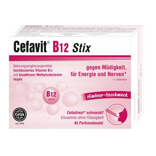 CEFAVIT B12 Stix Granulat 45 St