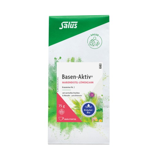 BASEN AKTIV Tee Nr.2 Mariend.-Löwenzahn Bio Salus 75 g
