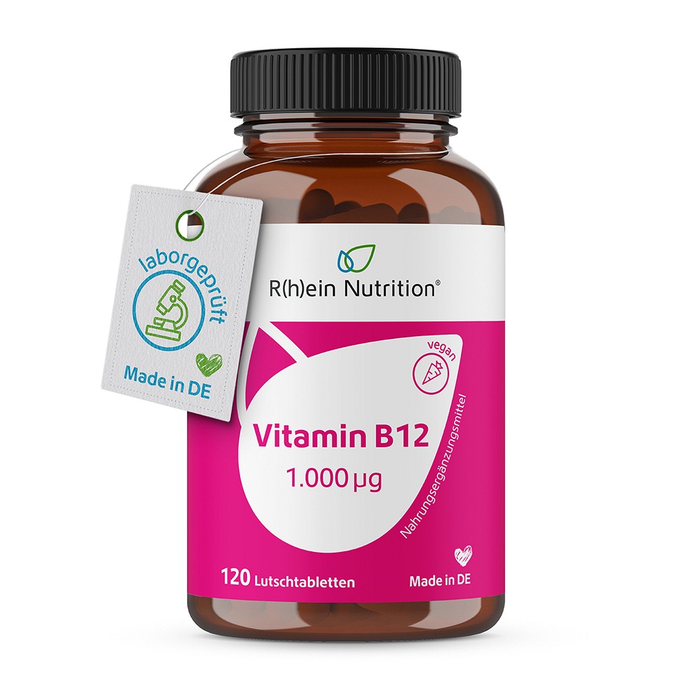 VITAMIN B12 1.000 μg Lutschtabletten vegan 120 St