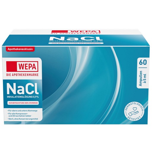 WEPA Inhalationslösung NaCl 0,9% 60X5 ml