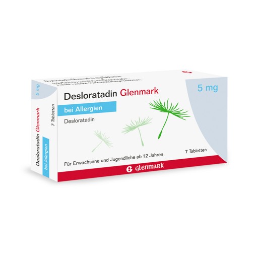 DESLORATADIN Glenmark 5 mg Tabletten 7 St