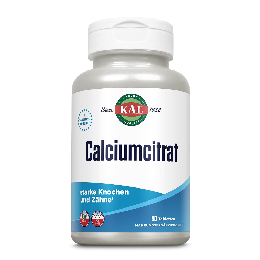 CALCIUM CITRATE KAL Tabletten 90 St