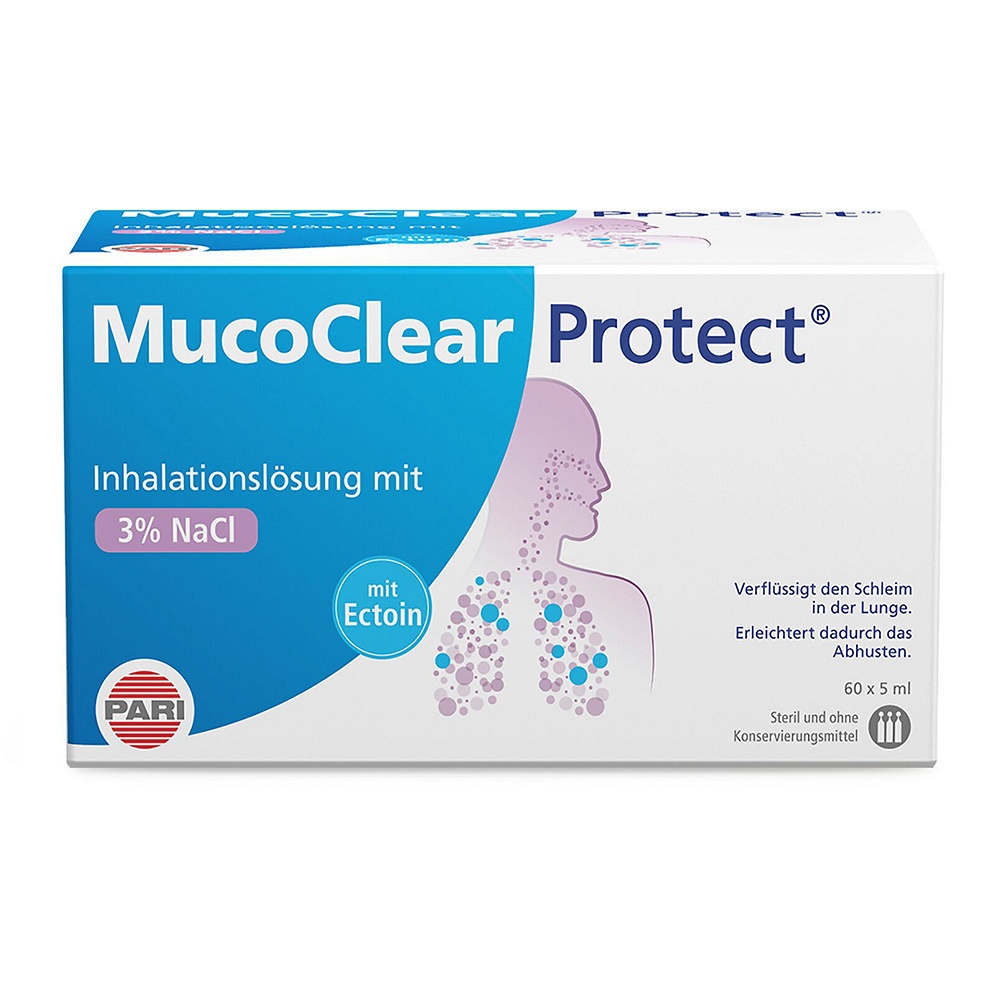 MUCOCLEAR Protect Inhalationslösung 60X5 ml