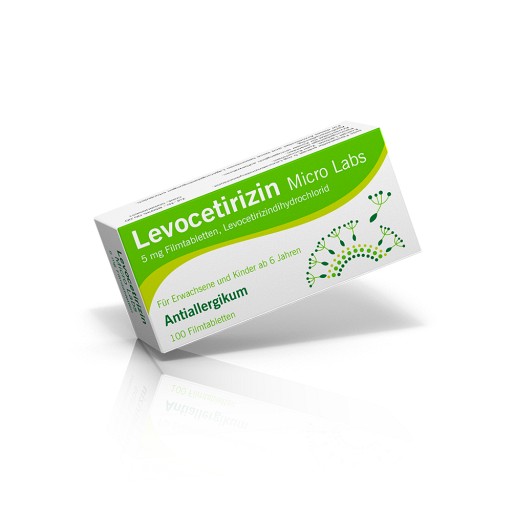 LEVOCETIRIZIN Micro Labs 5 mg Filmtabletten 100 St