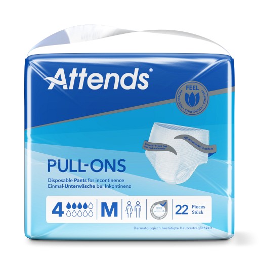 ATTENDS Pull-Ons 4 M 22 St