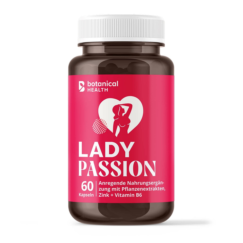 LADY PASSION Libido m.Ashwagandha Maca Ginseng Kps 60 St