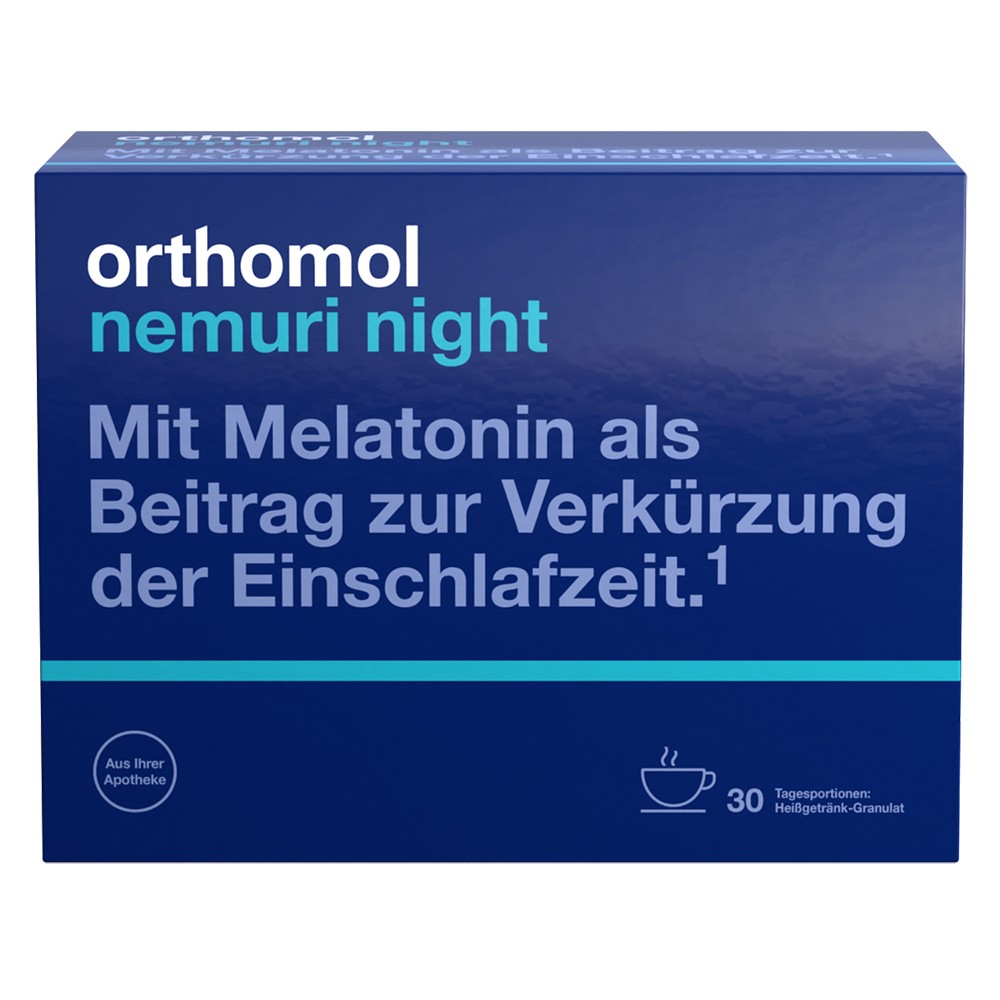 ORTHOMOL nemuri night Granulat 30X10 g