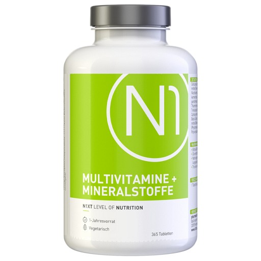 N1 Multivitamin Tabletten + Mineralstoffe 365 St