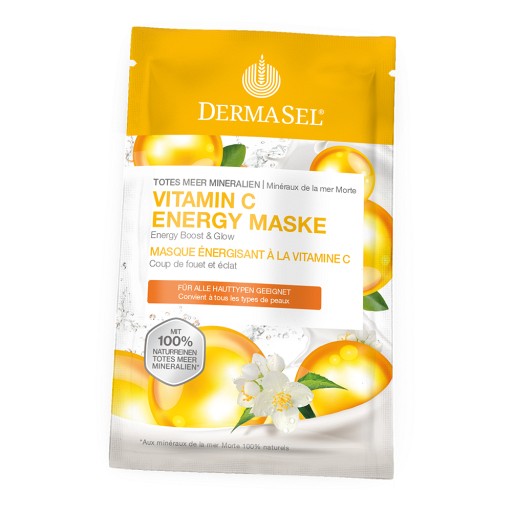 DERMASEL Totes Meer Vitamin C Energy Maske 12 ml