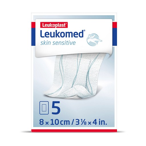 LEUKOMED skin sensitive steril 8x10 cm 5 St