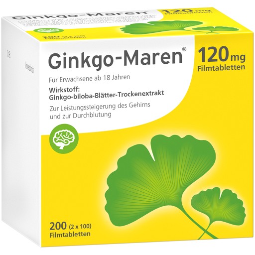 GINKGO-MAREN 120 mg Filmtabletten 200 St