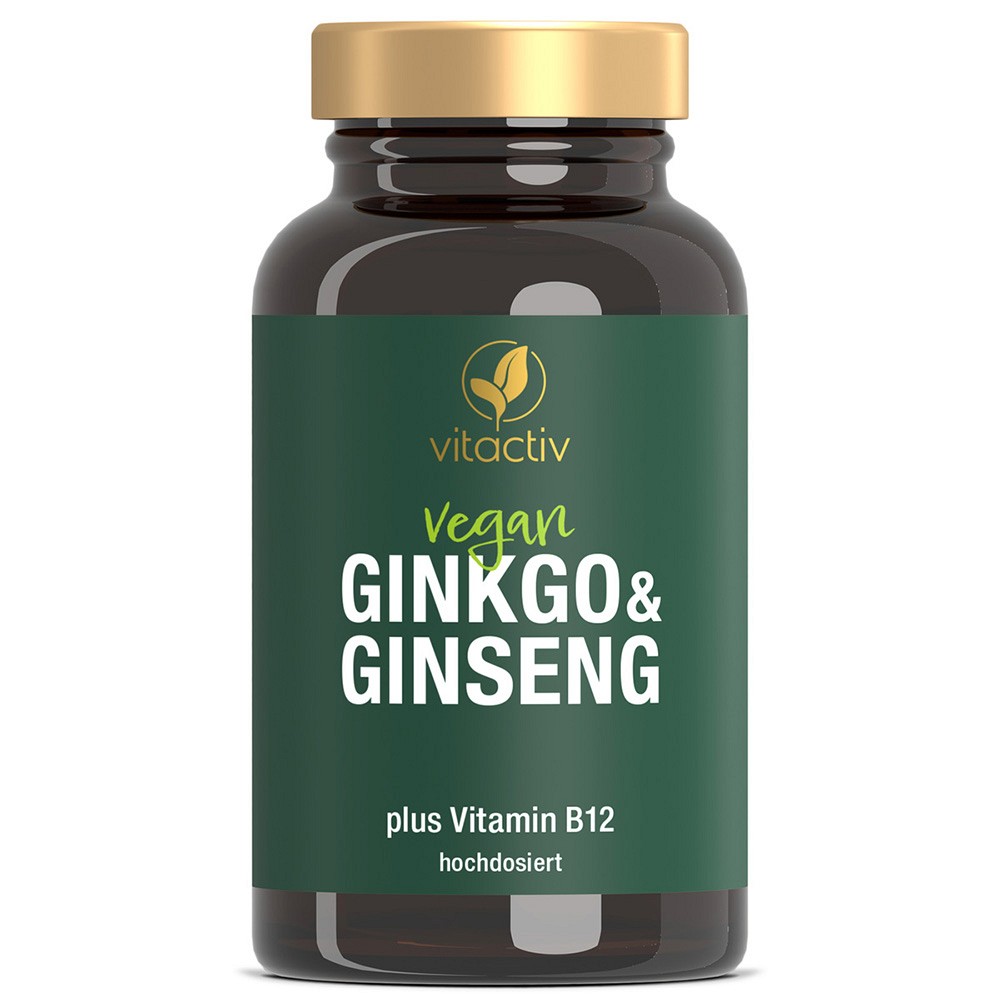 GINKGO+GINSENG+B12 Kapseln 60 St
