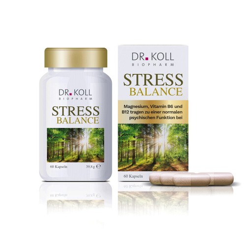 STRESS BALANCE Dr.Koll Vitamin B6+B12+Magnesium 60 St