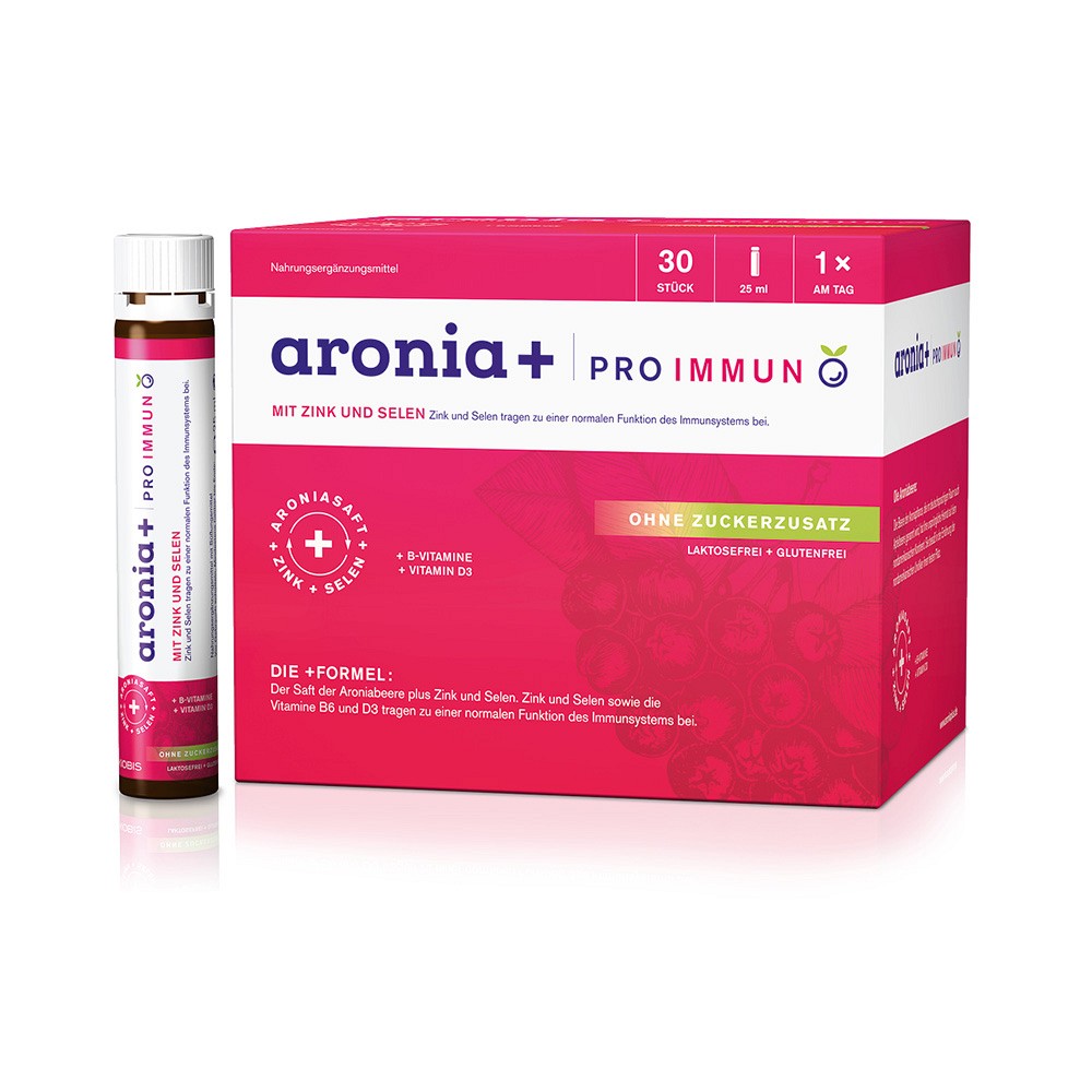 ARONIA+ PRO IMMUN Trinkampullen 30X25 ml