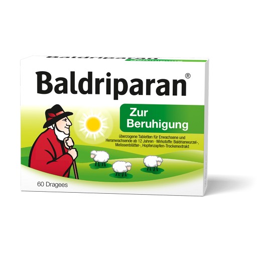 BALDRIPARAN zur Beruhigung überzogene Tabletten 60 St