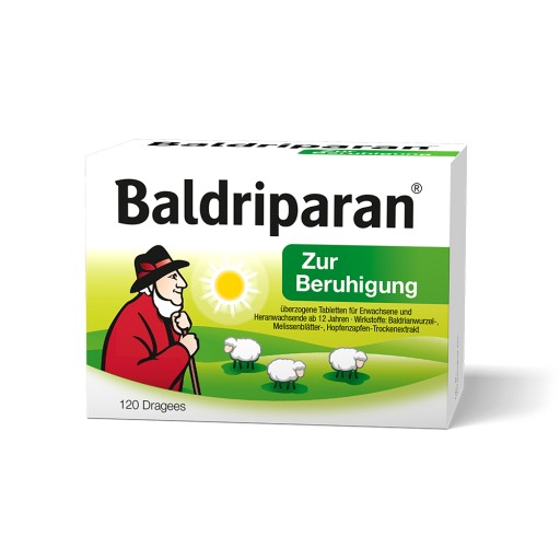 BALDRIPARAN zur Beruhigung überzogene Tabletten 120 St