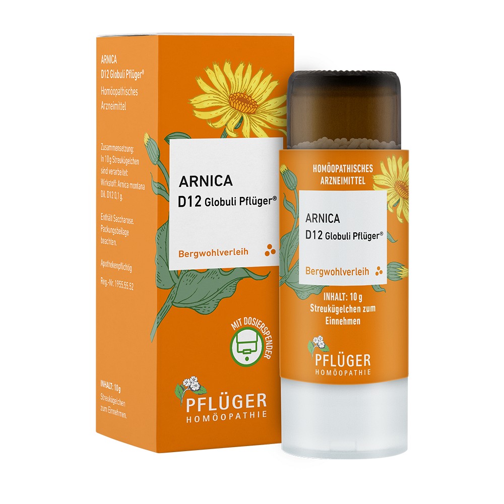 ARNICA D 12 Globuli Pflger Globulispender - 10 g - Versandapotheke  mediherz.de