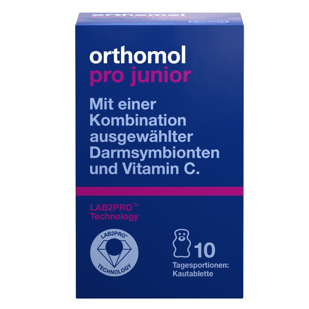 ORTHOMOL pro junior Kautabletten 10 St
