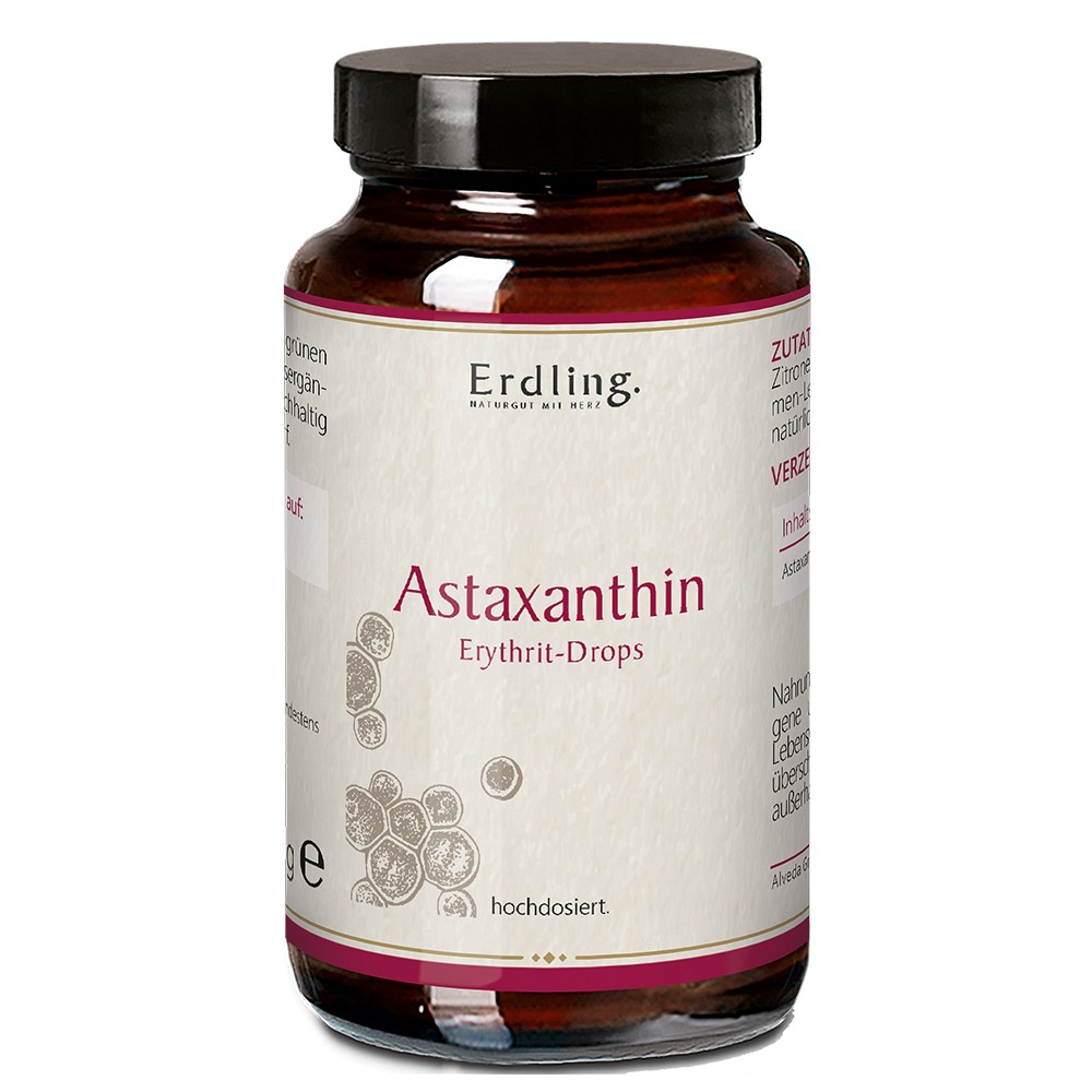 ASTAXANTHIN-DROPS Lutschbonbon vegan Erdling 50 St