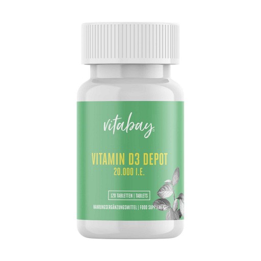VITAMIN D3 DEPOT 20.000 I.E. Cholecalciferol Tabl. 120 St