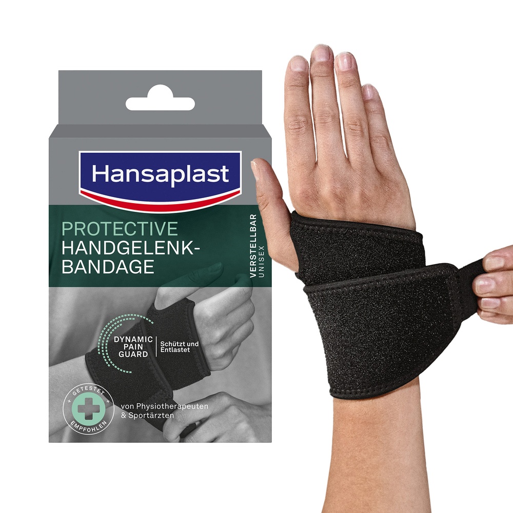 HANSAPLAST Handgelenk-Bandage verstellbar - 1 St - Versandapotheke  mediherz.de