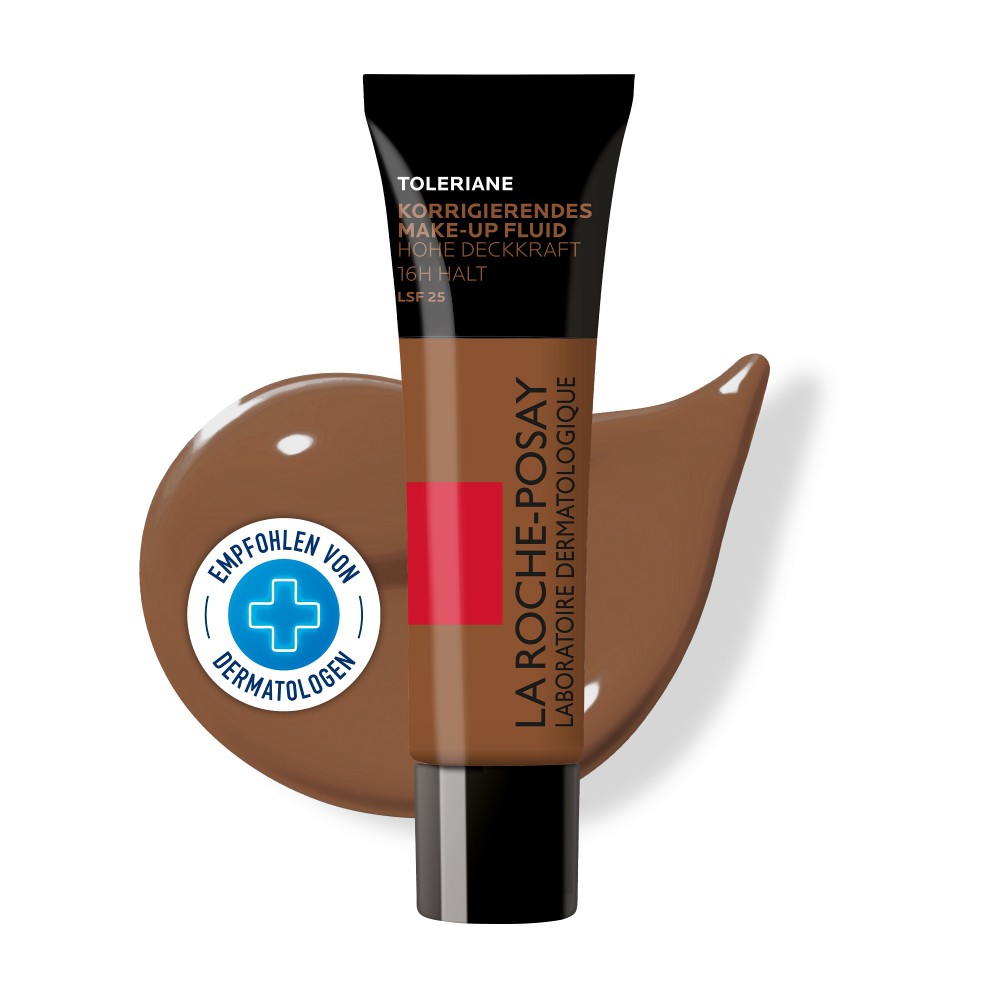 La Roche Posay Toleriane Make-up Fluid: Make-up für empfindliche und unreine Haut Nr. 18 30 ml