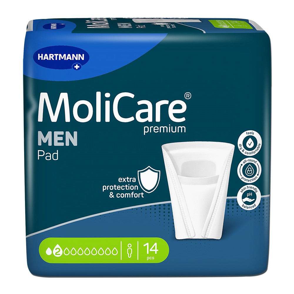 MOLICARE Premium MEN Pad 2 Tropfen 12X14 St