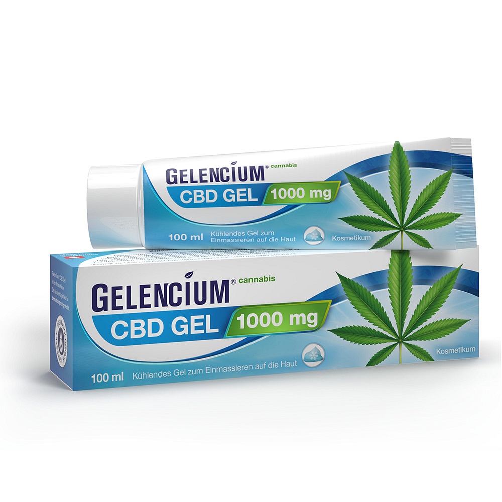 GELENCIUM Cannabis CBD Gel 1000 mg khlend - 100 ml - Versandapotheke  mediherz.de