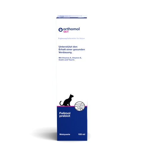 ORTHOMOL VET Felimol prebiot Malzpaste f.Katzen 100 ml