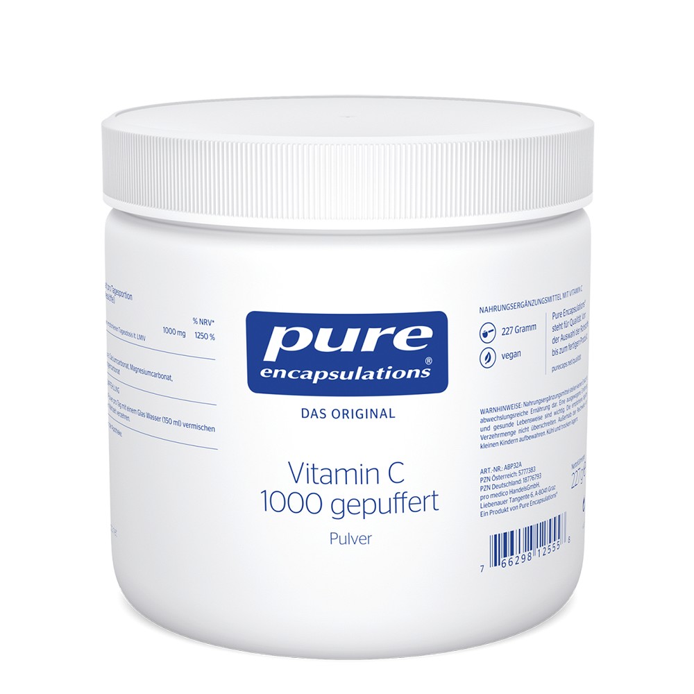 PURE ENCAPSULATIONS Vitamin C 1000 gepuffert Pulv. 227 g