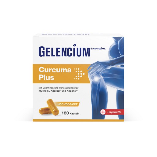 GELENCIUM Curcuma Plus hochdosiert mit Vitamin C 180 St