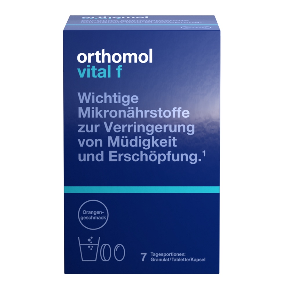 ORTHOMOL Vital F Granulat/Kap./Tabl.Kombip.7 Tage 1 P