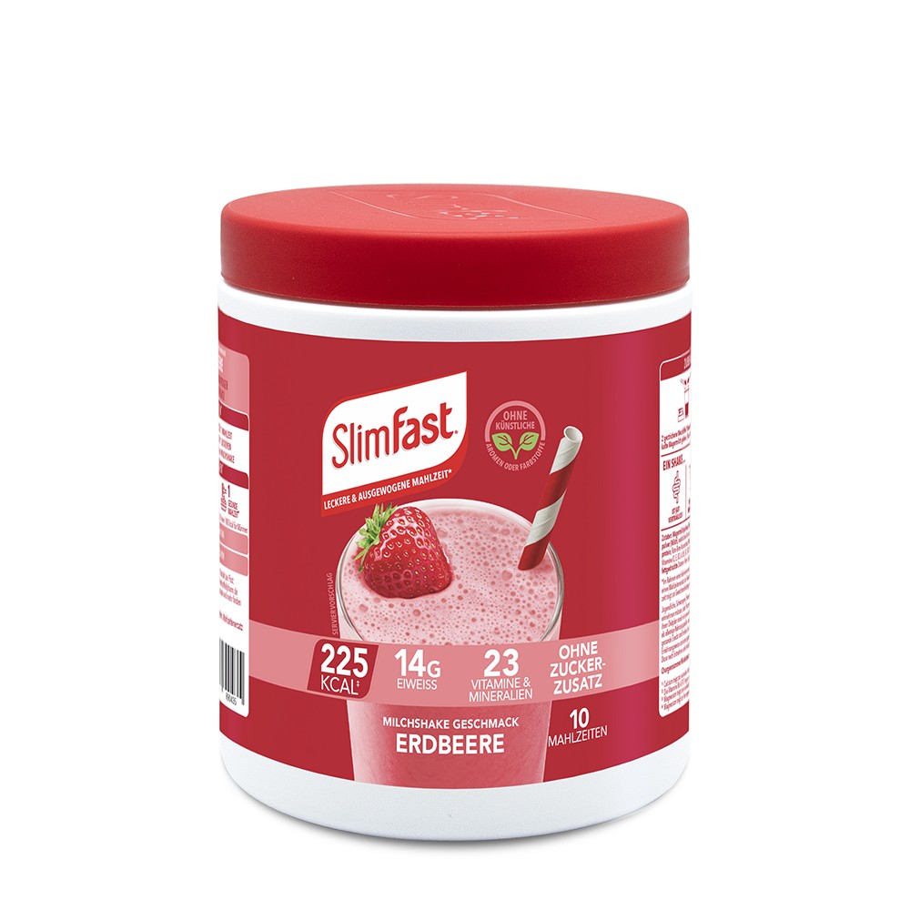SLIM FAST Pulver Erdbeere 365 g