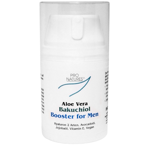 BAKUCHIOL Booster for men Aloe Vera Pro Natures - 50 ml - Versandapotheke  mediherz.de