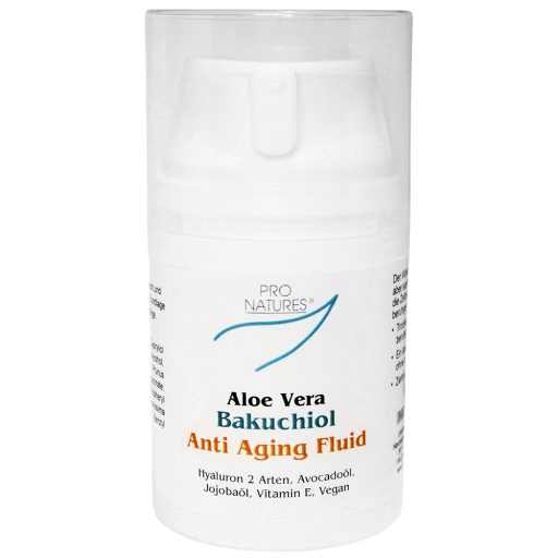 BAKUCHIOL Anti-Aging Fluid Aloe Vera Pro Natures - 50 ml - Versandapotheke  mediherz.de
