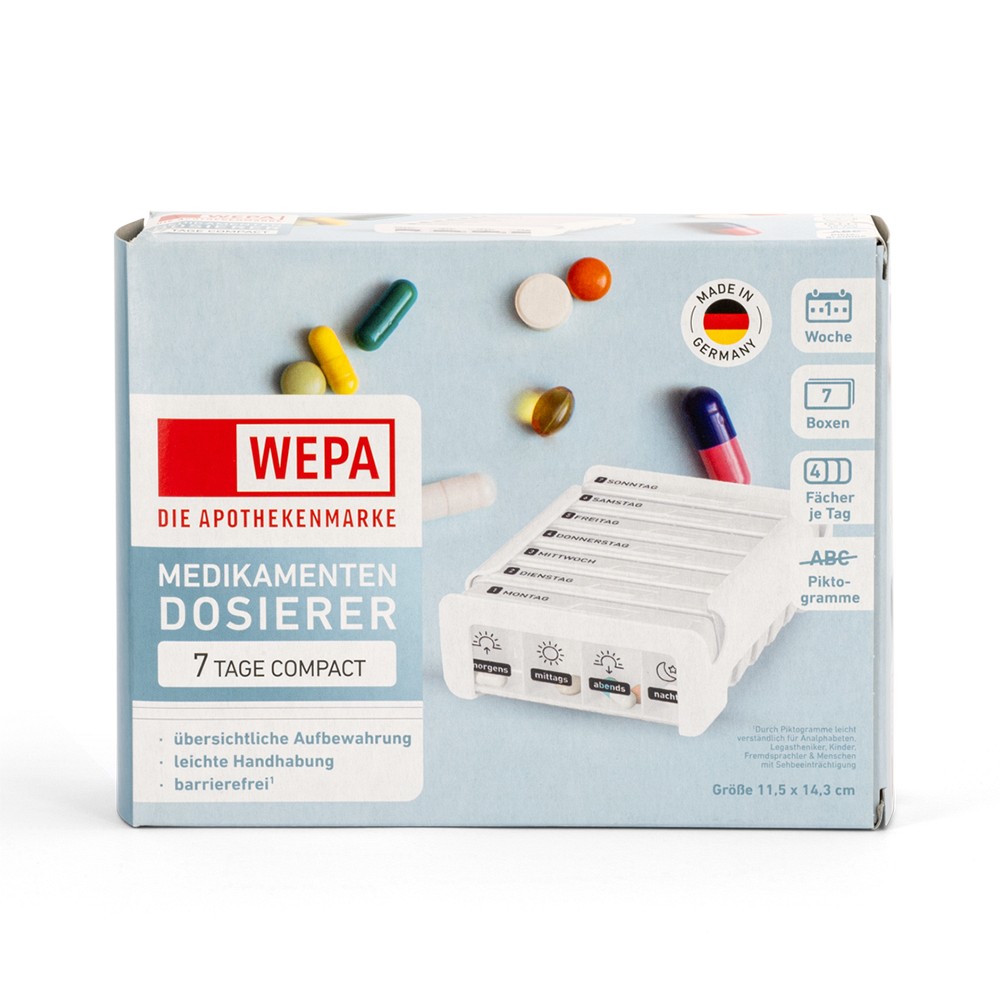 WEPA 7 Tage Compact Wochenmagazin weiß 1 St