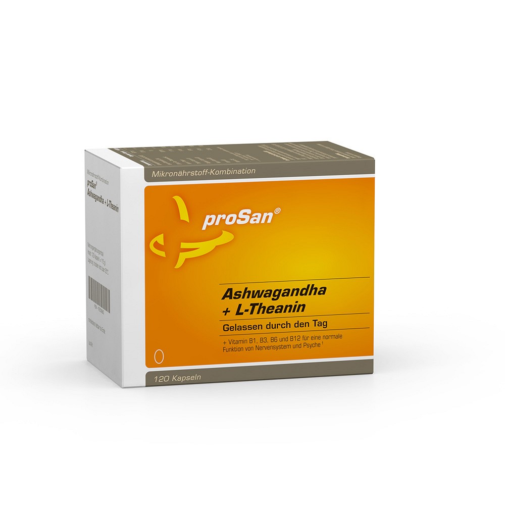PROSAN Ashwagandha+L-Theanin Kapseln 120 St