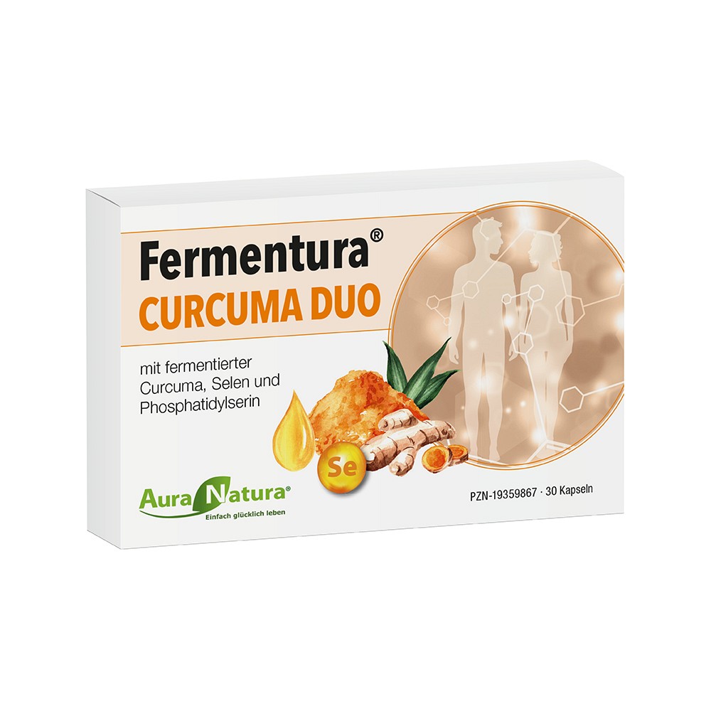 AURANATURA Fermentura Curcuma Duo Kapseln 30 St
