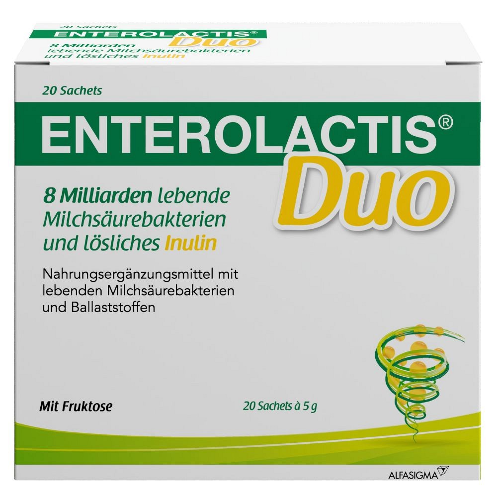 ENTEROLACTIS Duo Pulver Sachets 20X5 g